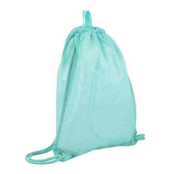 Eastsport Unisex Mesh Drawstring, Turquoise