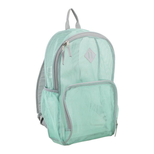 Eastsport Unisex Multi-Purpose Mesh Backpack with Front Pocket Mint