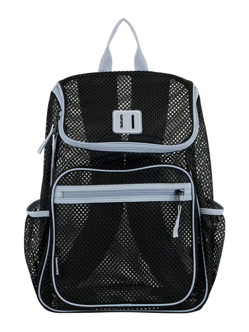 eastsport mini mesh backpack City Impression Blue The Eastsport Spark Mesh Backpack has a suitable large main compartment built to maximize your storage space Mesh Gym Backpack, Turquoise –