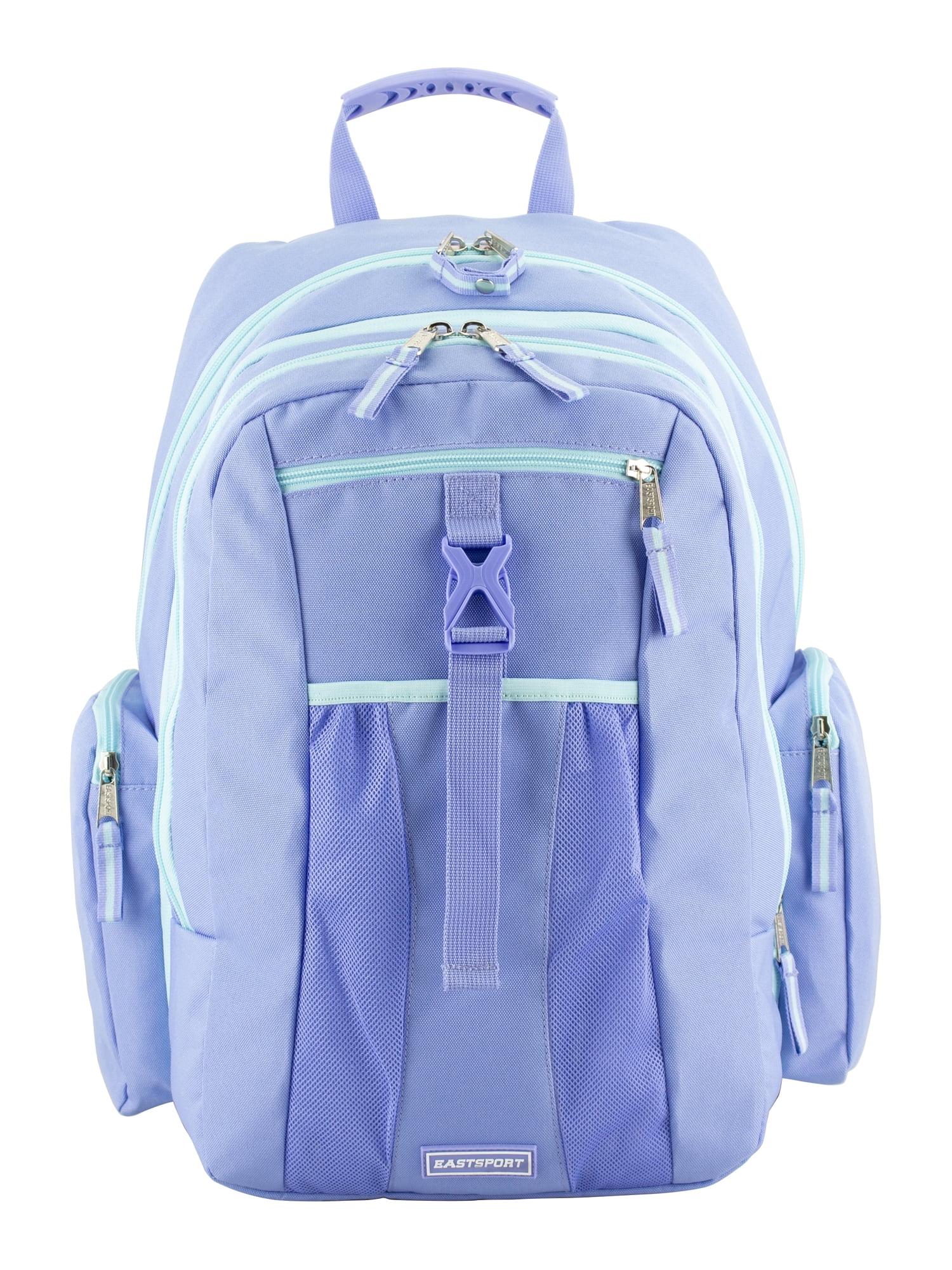 Eastsport Unisex 19" Premier Expandable Recycled Backpack, Peri Blue