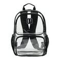 thumbnail image 1 of Eastsport Unisex Primo Clear 16" Backpack, Black, 1 of 7