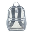 thumbnail interactive-video image 1 of Eastsport Unisex Primo Clear 16" Backpack, Cool Grey, 1 of 8
