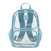 Eastsport Unisex Primo Clear Backpack, Milky Blue