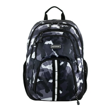 Eastsport Unisex Rally Sport 2.0 Backpack, Black/White Camo