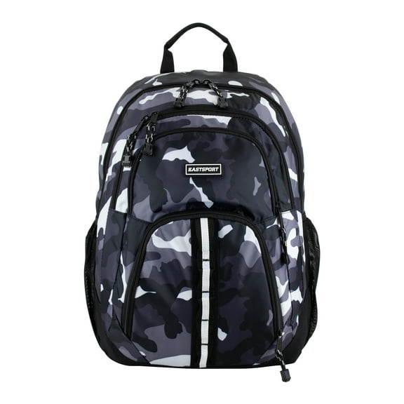 Eastsport Unisex Rally Sport 2.0 Backpack, Black/White Camo