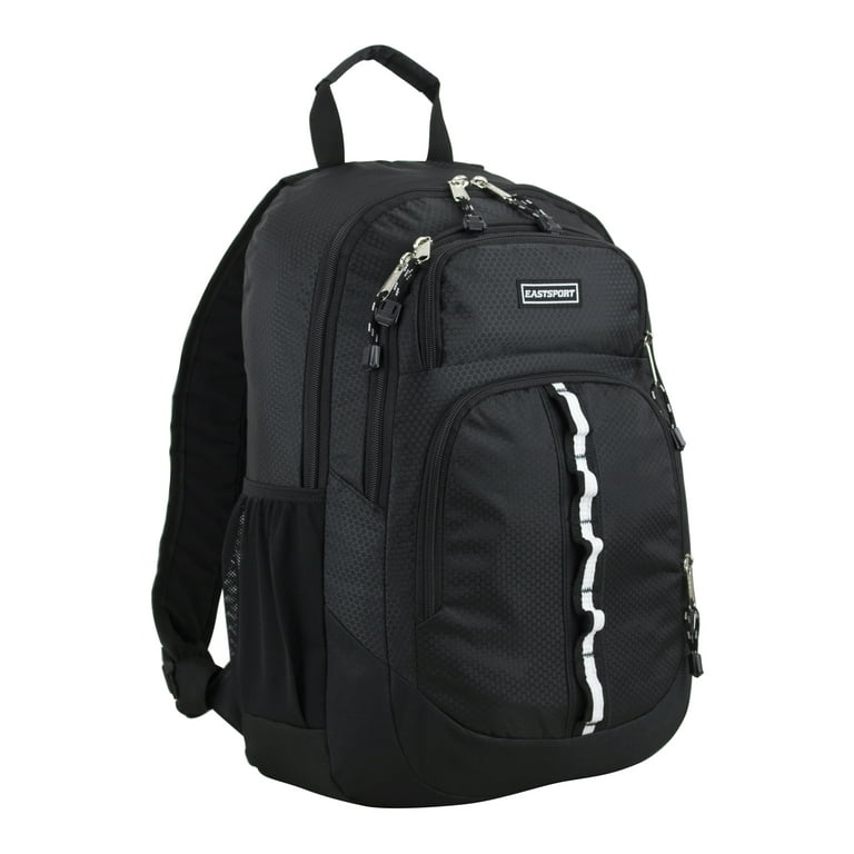Eastsport Unisex Rally Sport Backpack Black Honeycomb Walmart