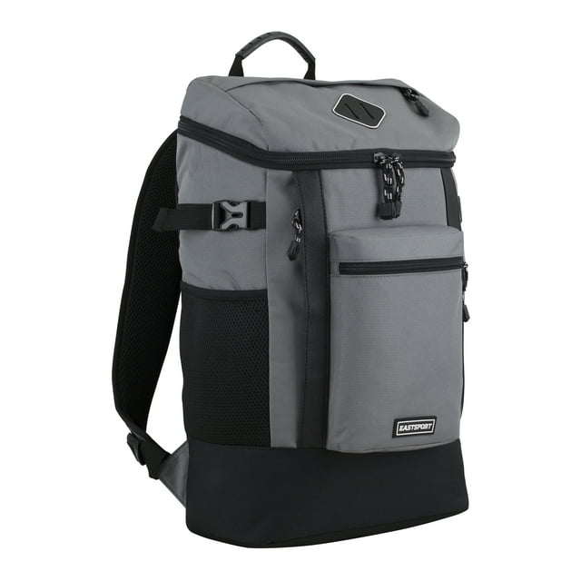 Eastsport Unisex Rival 18.5" Laptop Backpack, Grey Flannel