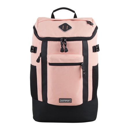 Eastsport Unisex Rival 18.5" Laptop Backpack, Soft Coral