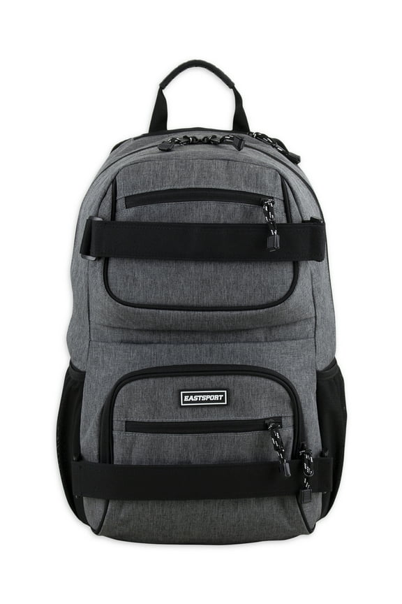 Unisex Skatepark Laptop Backpack, Dark Gray