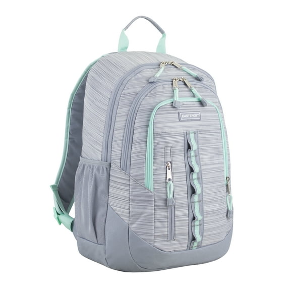 Eastsport Unisex Sport Voltage Backpack Grey Stripe