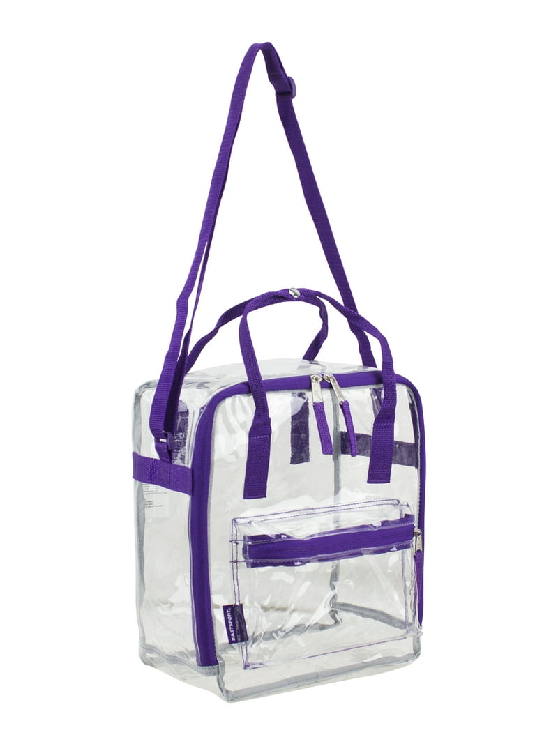 Eastsport Clear Handbag Tote Crossbody - Stadium Approved
