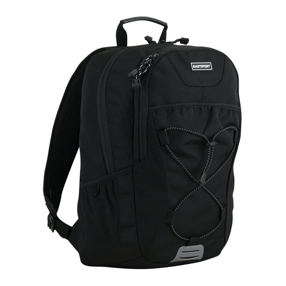 Eastsport Unisex Summit Bungee Backpack, Black