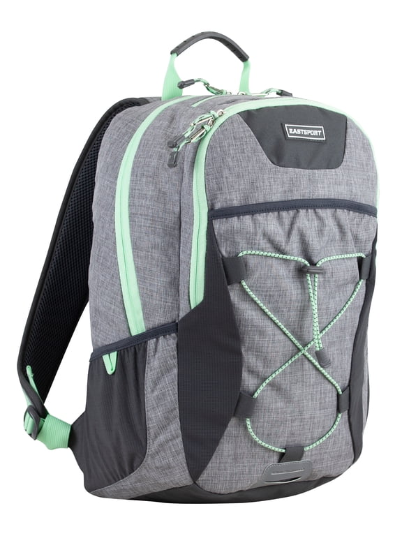 Unisex Summit Bungee Backpack, Light Grey