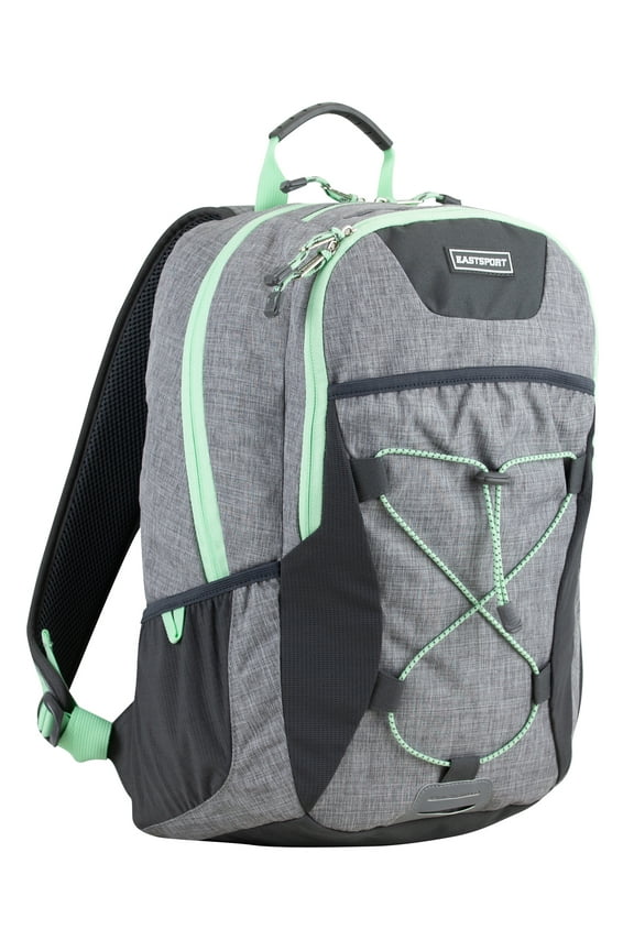 Unisex Summit Bungee Backpack, Light Grey