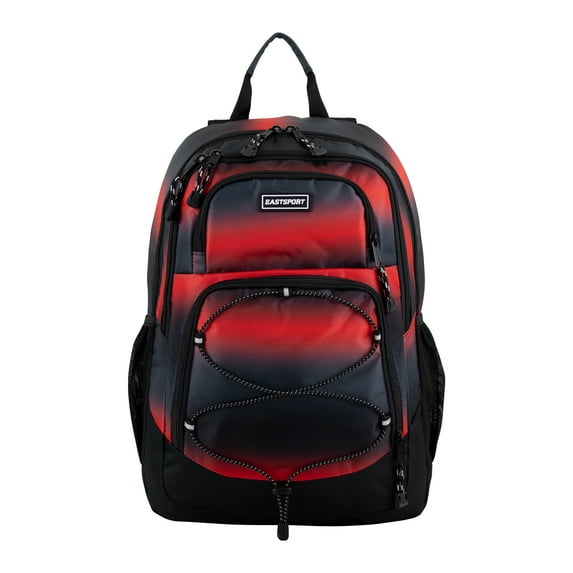 Eastsport Unisex Surge Sport Backpack, Red Ombre