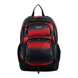 Nike Rev Black Backpack w/ White Logo, Zippered Multi Pouch Nike Rev Black Backpack w/ White Logo, Zippered Multi Pouch