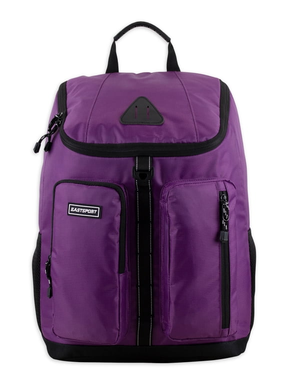 Unisex Theo Top Loader Backpack, Berry Parfait