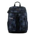 thumbnail image 1 of Eastsport Unisex Theo Top Loader Backpack, Blue Black Plaid, 1 of 10