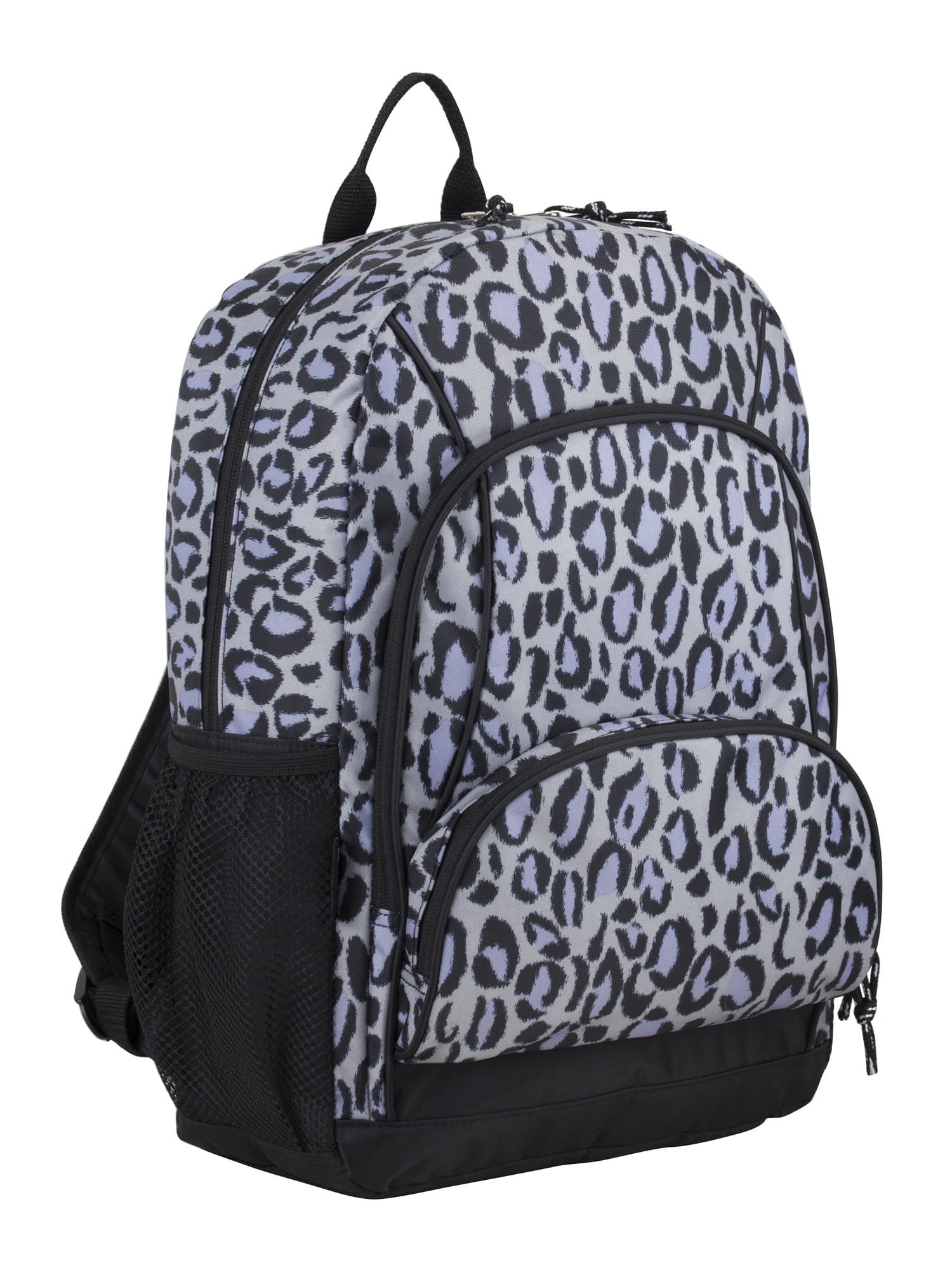 Eastsport Unisex Triple Pocket Backpack, Gray Leopard - Walmart.com