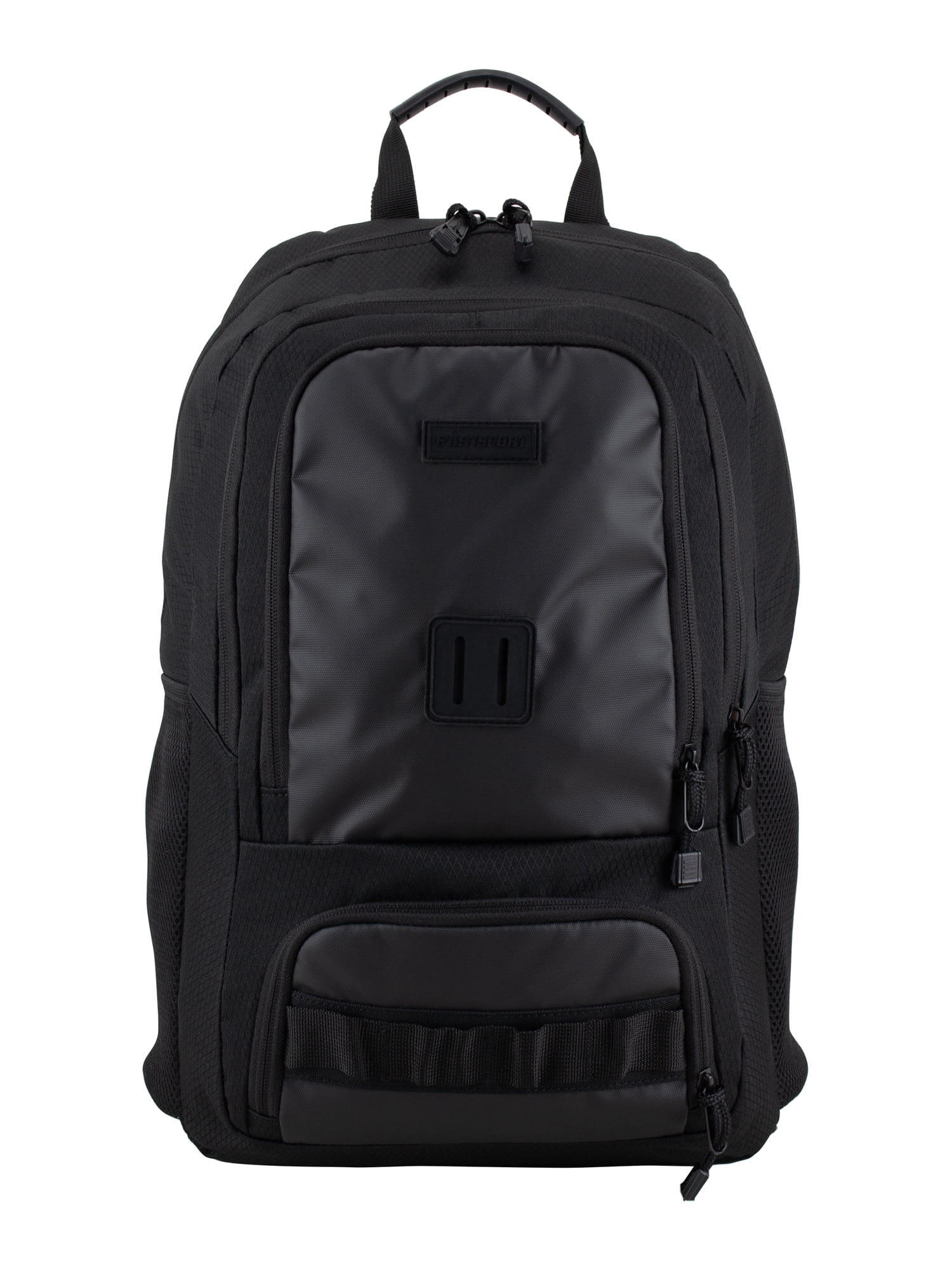 Eastsport Unisex Utility Dome 19" Backpack, Black Diamond Ripstop