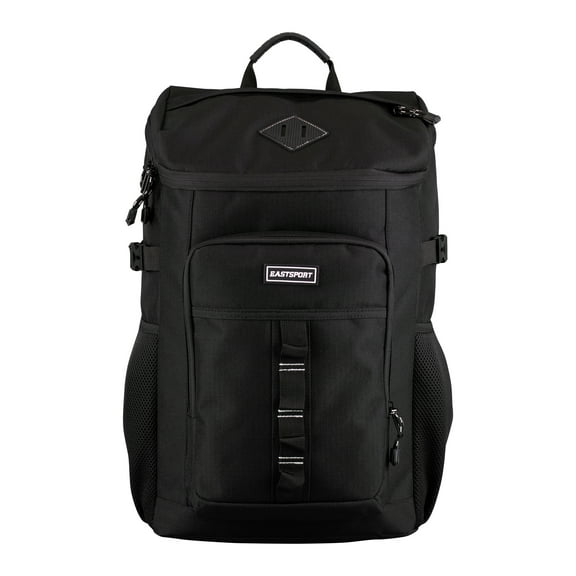 Eastsport Unisex Victory Top Loader Backpack, Black