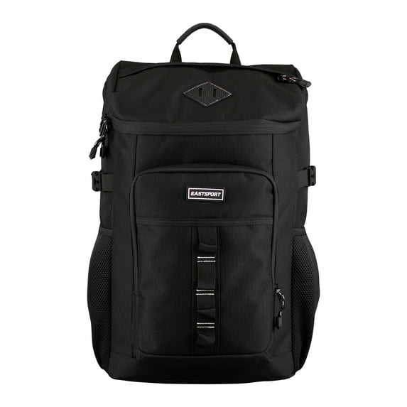 Eastsport Unisex 18" Victory Top Loader Backpack, Black
