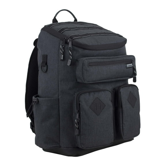 Eastsport Utility Diaper Backpack Bag with Bonus Changing Pad, Dark Grey