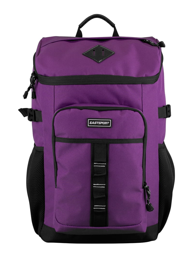 Eastsport Victory Top Loader Backpack, Berry Parfait, Multi-Pocket