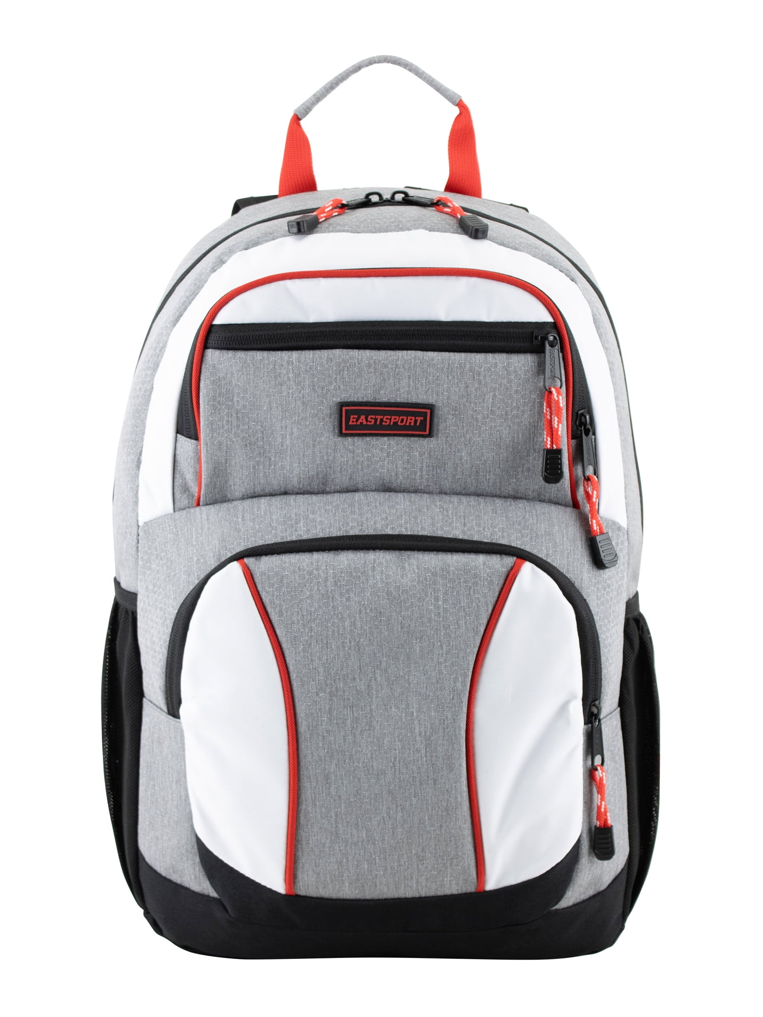 Eastsport Unisex 18.5" Vision Sport Backpack, Light Grey