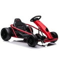 thumbnail image 1 of Eastvita 24V High Speed Go Kart, 2x300W Motors, 9Ah Battery, 8MPH, Music, Horn, For Kids 6+, 1 of 7