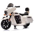 thumbnail image 1 of Eastvita 6V Kids Ride-On Dirt Bike Motorcycle, Music, Headlight, For Toddlers 1-4, Off-White, 1 of 9