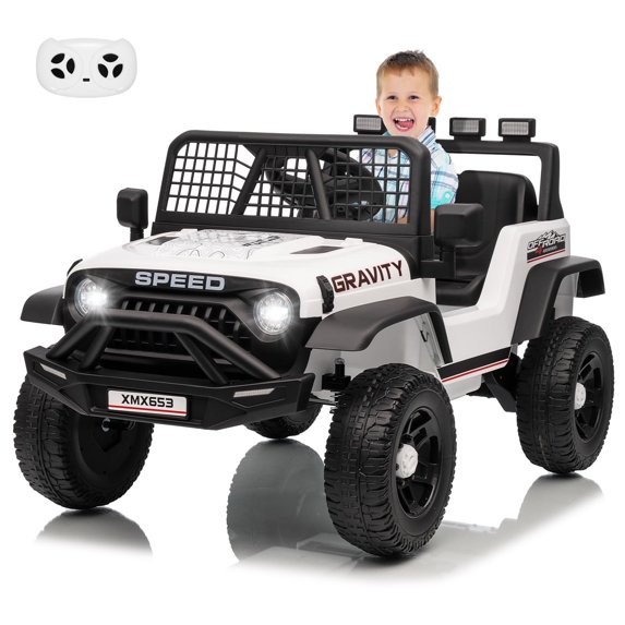 Eastvita Electric Car Parent Remote 3 Speeds 5MPH Max Suspension LED Music