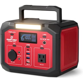 Eastvolt Portable Power Station 240W, 201.6Wh/56000mAh Lithium-Ion Battery with 110V AC Outlet, Solar Generator (Solar Panel Optional) for Emergencies Home and Outdoor Camping