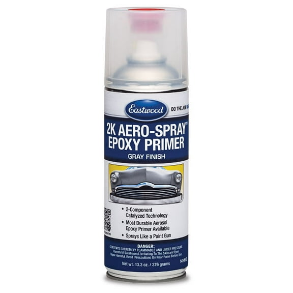 Eastwood 2K AeroSpray Epoxy Primer Gray Finish 13.3 oz Spray Paint