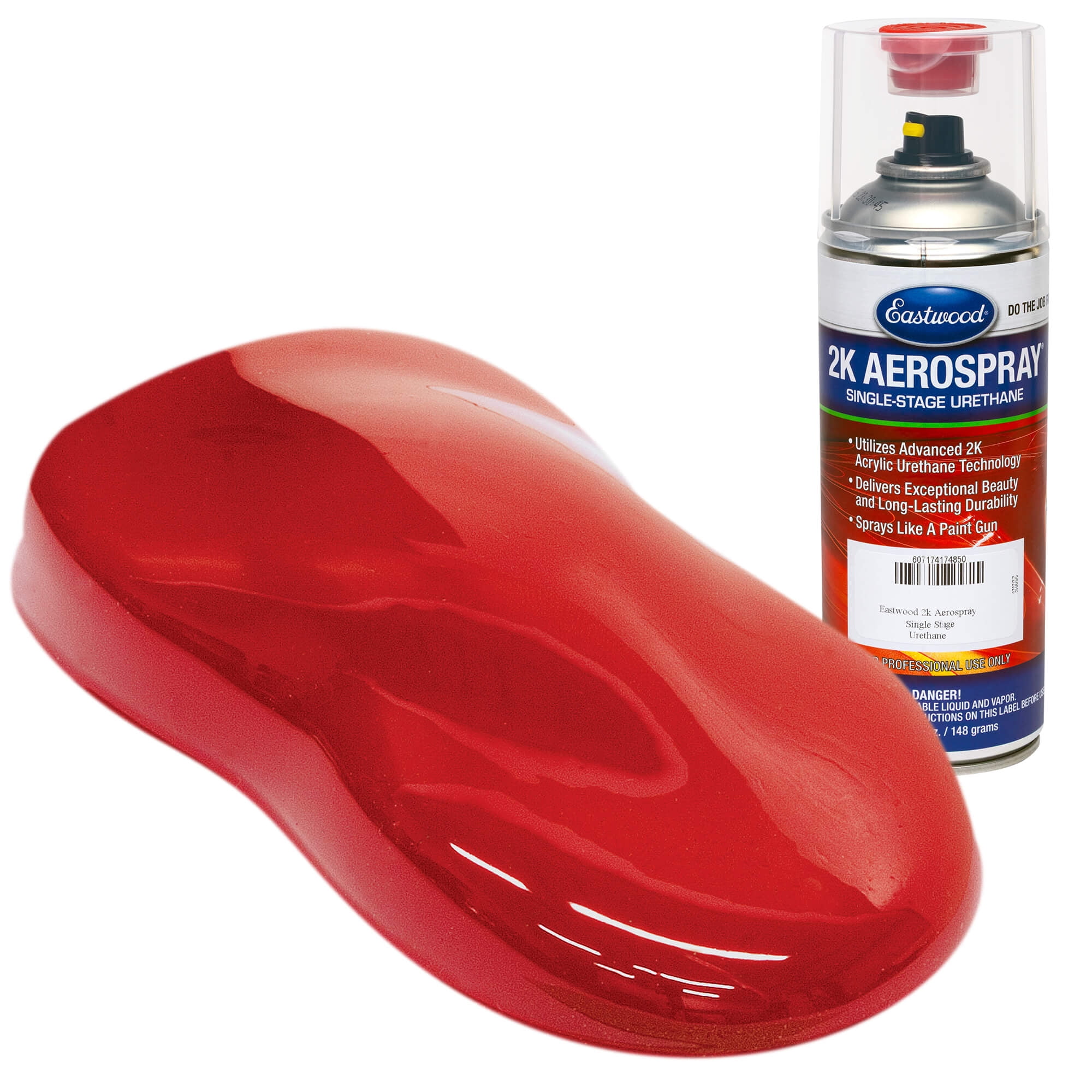 Urithan Eastwood 2k Aerospray Quarter Mile Candy Red Single Stage Urethane ...