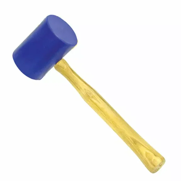 Eastwood 3-1/4Inch Round Mallet Metal Fabrication Hammer With Plastic Round Head