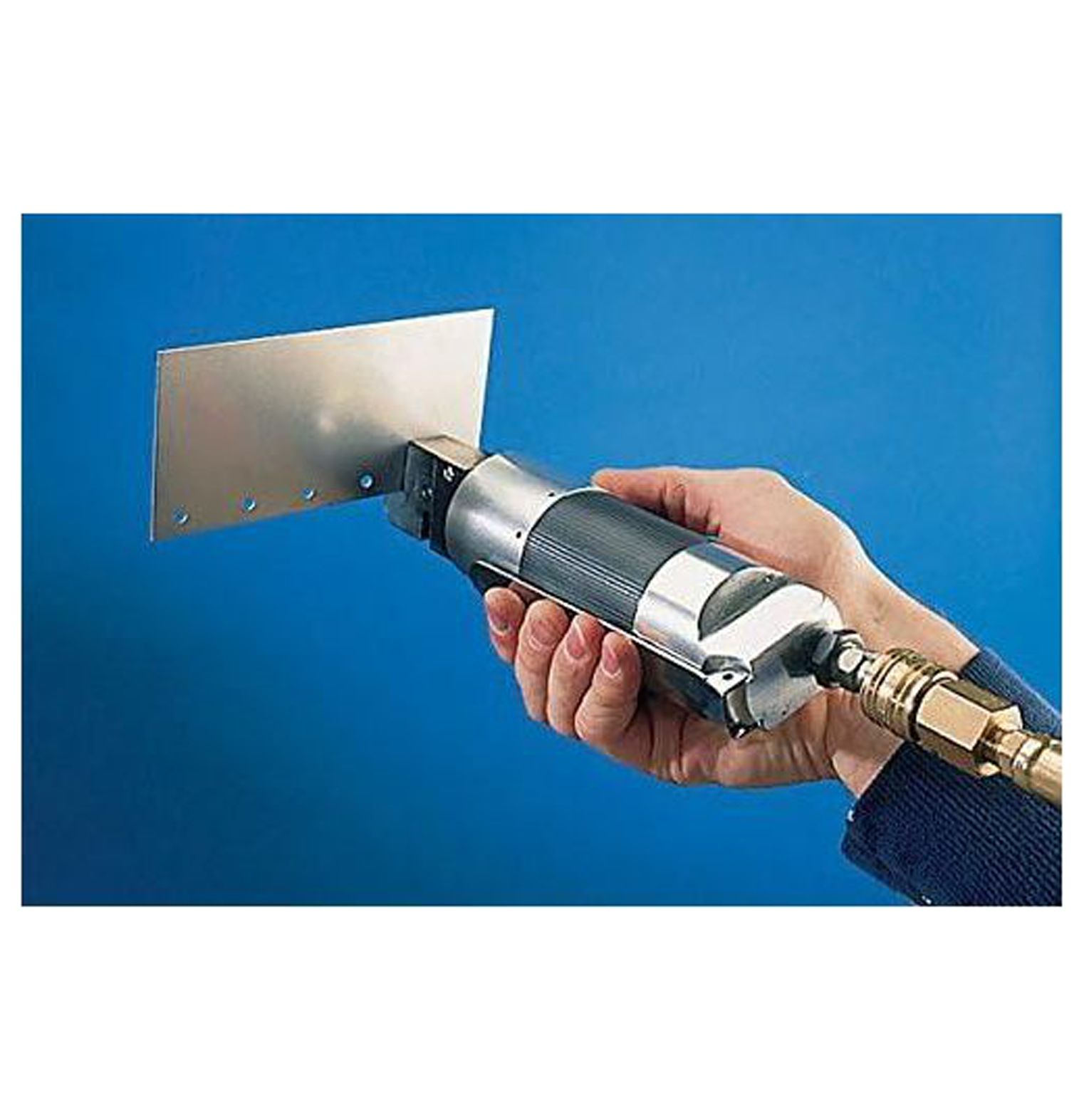 Eastwood 7/32 in. Flanger Punch Tool Air Pneumatic Straight Type Sheet Metal Puncher Air Body