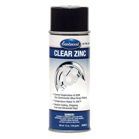 Eastwood Clear Zinc Aerosol – OEM Zinc Plating Appearance Coating