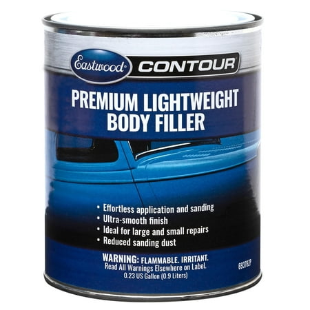 Eastwood Contour Premium Lightweight Automotive Body Filler, 0.9L, 1 Piece