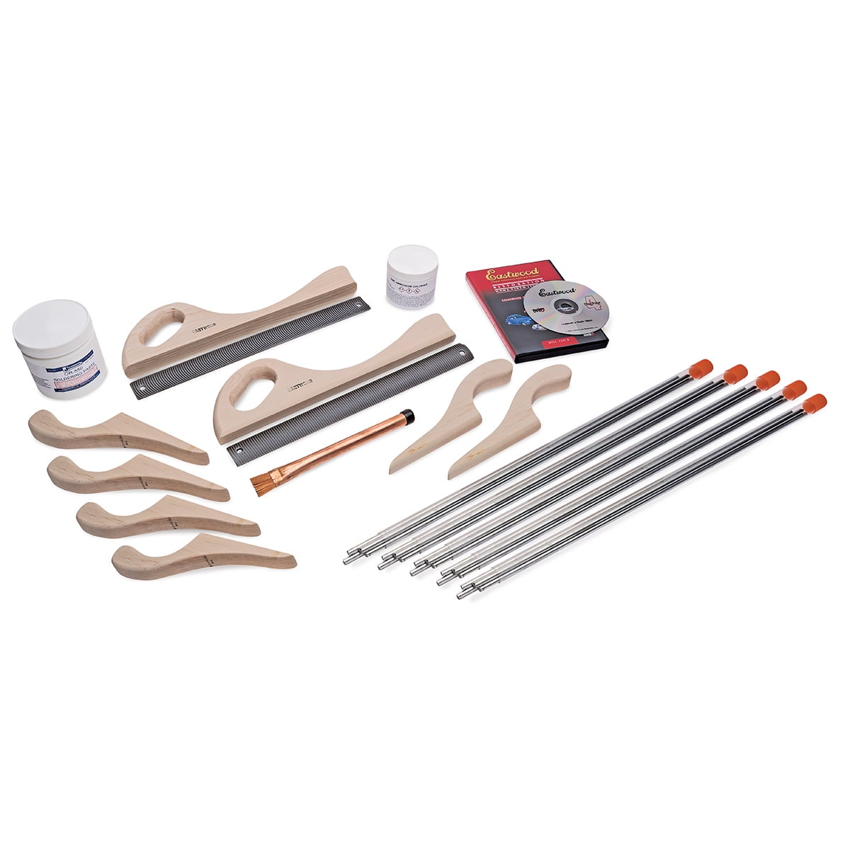 Eastwood Deluxe Lead Free Automotive Body Work Solder Filler Kit
