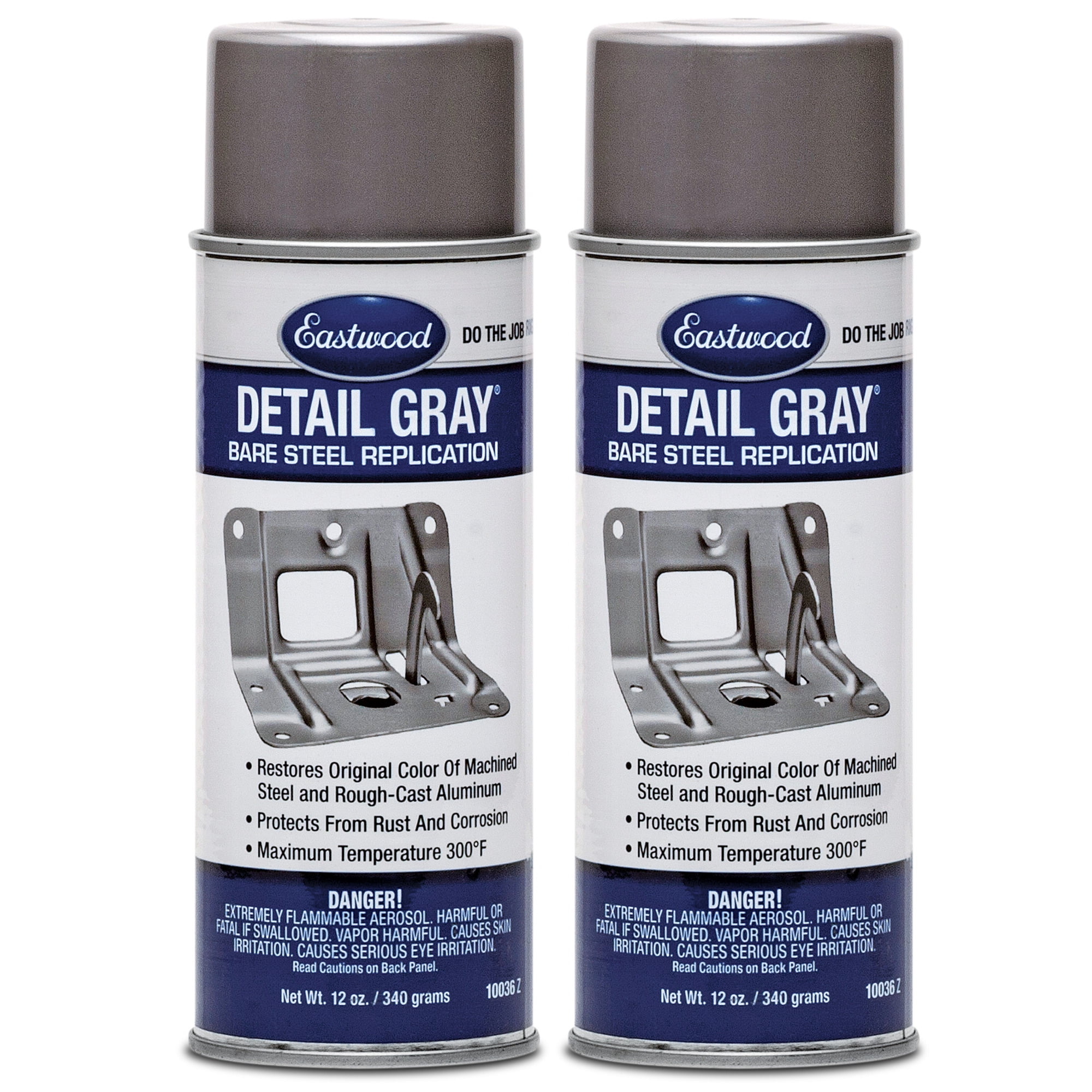 Eastwood Detail Gray Cast Stamped Steel Color Spray Paint Aerosol 12 oz