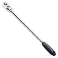 thumbnail image 1 of Eastwood Extra Long 1/4 Inch Drive Swivel Head Ratchet with Quick Release and Positive Grip Handle, 1 of 5