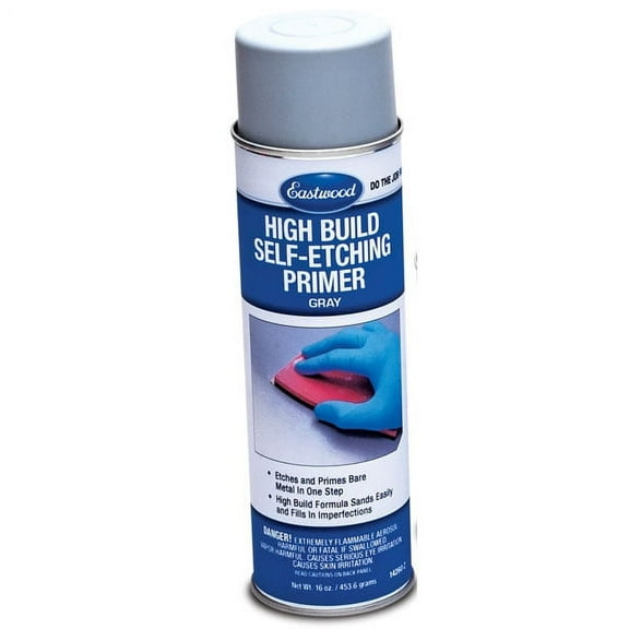 Eastwood High Build Self Etching Primer Gray Aerosol Spray Paint 16oz
