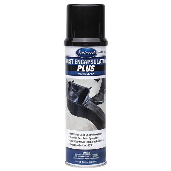 Maximum Rust Proofing Eastwood High Performance Rust Encapsulator Plus Spray Paint | Heat ...