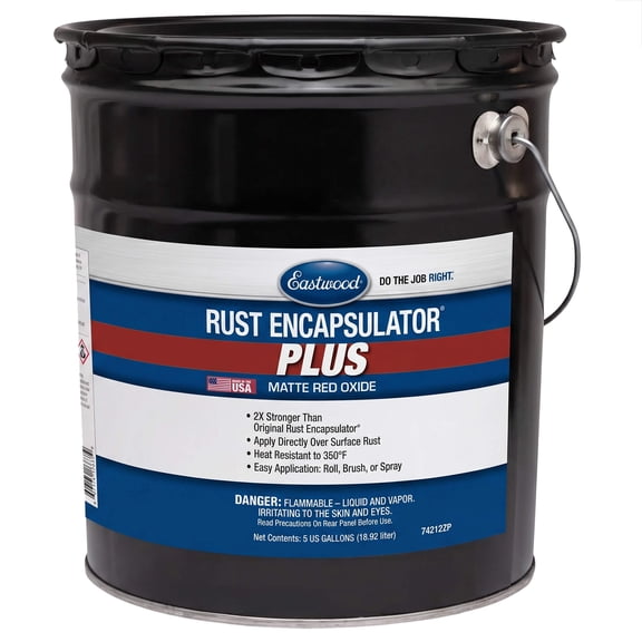 Eastwood Matte Red Oxide Rust Encapsulator Plus Paint 5 Gallon