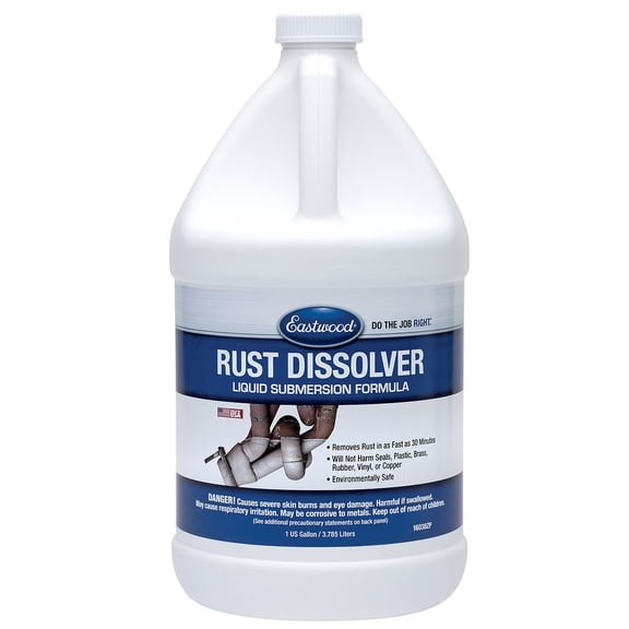 Eastwood Rust Dissolver Gallon Fast-Acting Rust Remover for Metal Restoration