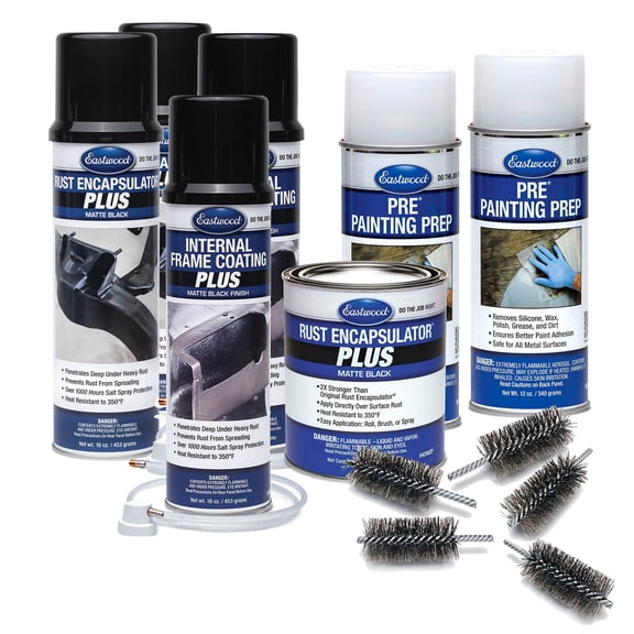 Eastwood Rust Encapsulator Plus and Internal Frame Coating Chassis Restoration Kit