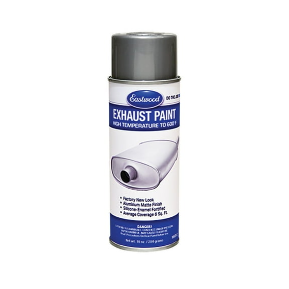 Eastwood Silver Exhaust System Restoration Aerosol Spray Paint