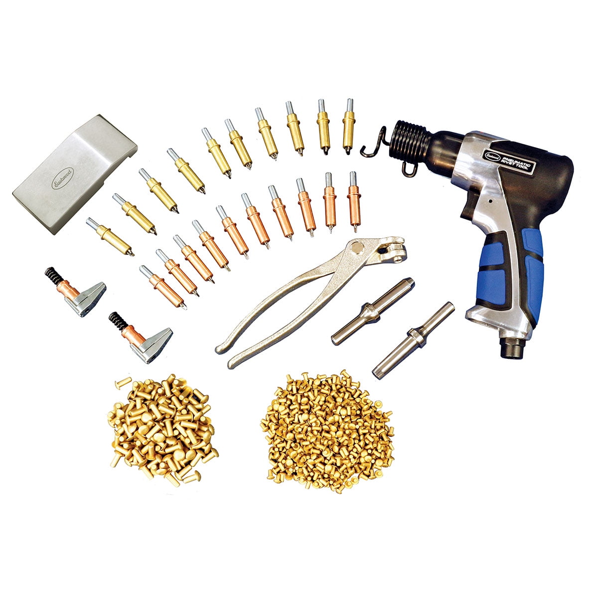 Eastwood Solid Rivet Setting Tool Kit For Custom Metal Fabrication ...