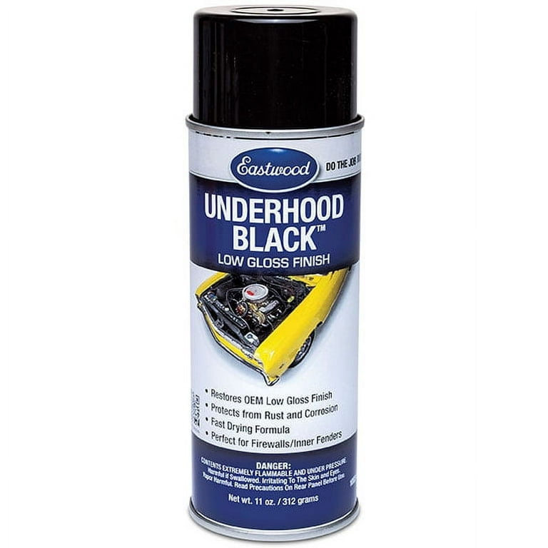 Eastwood Underhood 250 F Metal Acrylic Black Matte Aerosol 11 oz